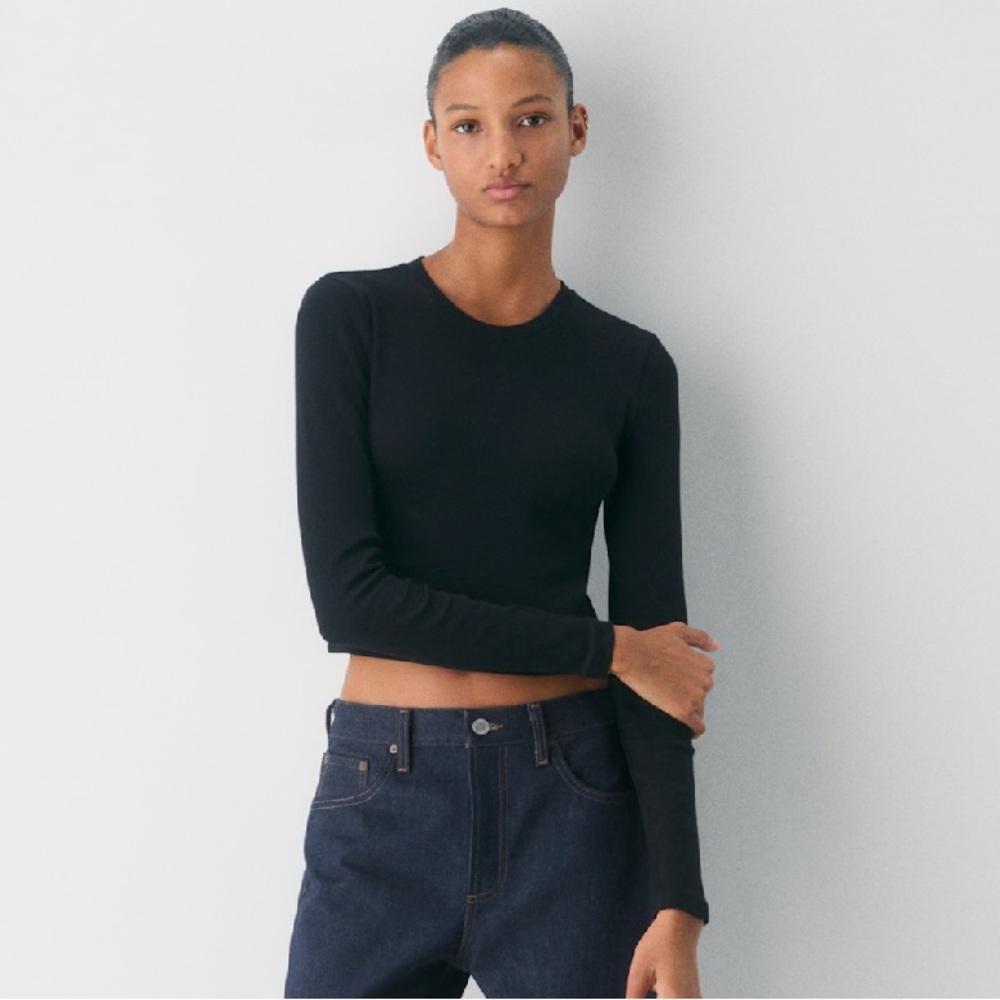 TNA HomeStretch™ Rib Crew Waist Longsleeve